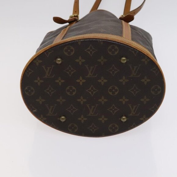 LOUIS VUITTON Monogram Bucket GM Shoulder Bag M42236 LV Auth 114773 - Picture 7 of 16